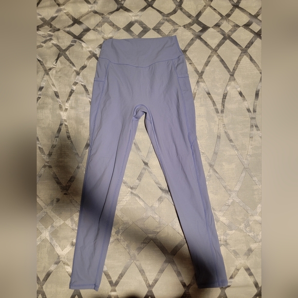 Buffbunny Collection Pants - BuffBunny Rosa Pocket Leggings - Medium Rainwater